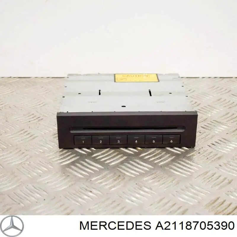 Магнітола (радіо AM/FM) Mercedes A2118705390 ціна, від 12.67 USD