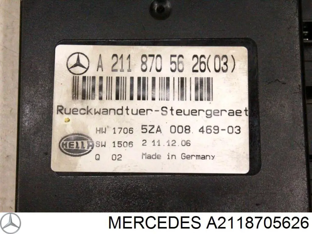 Купити A2118705626 Mercedes ЕБУ відкриття кришки багажника / двері 3-й (5-й)