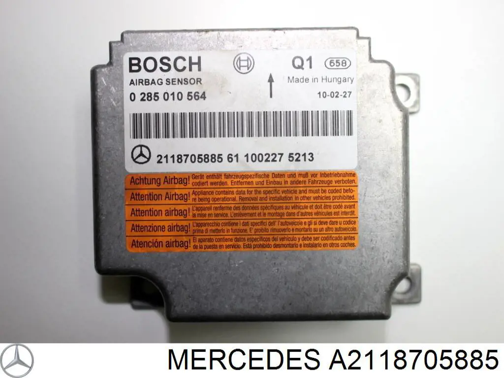 A2118705885 Mercedes Модуль-процесор управління подушки безпеки