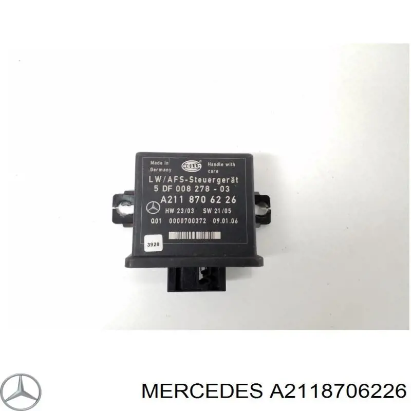 Модуль керування (ЕБУ) кута нахилу фар Mercedes A2118706226 ціна, від 12.50 USD