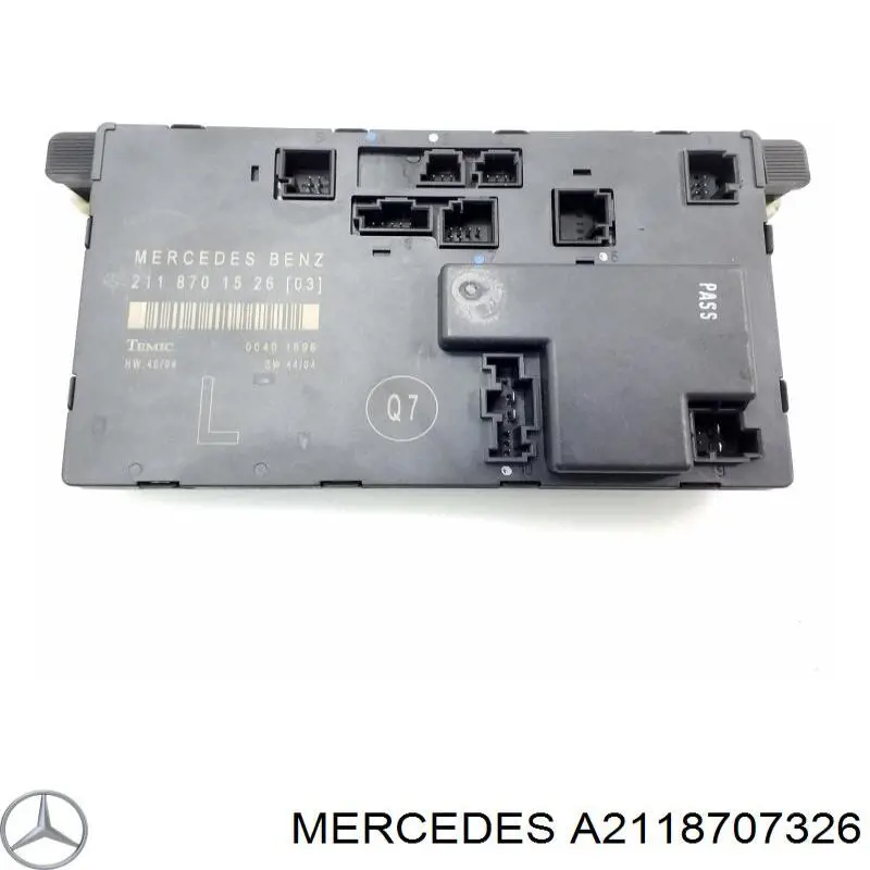 A2118707326 Mercedes Блок комфорту