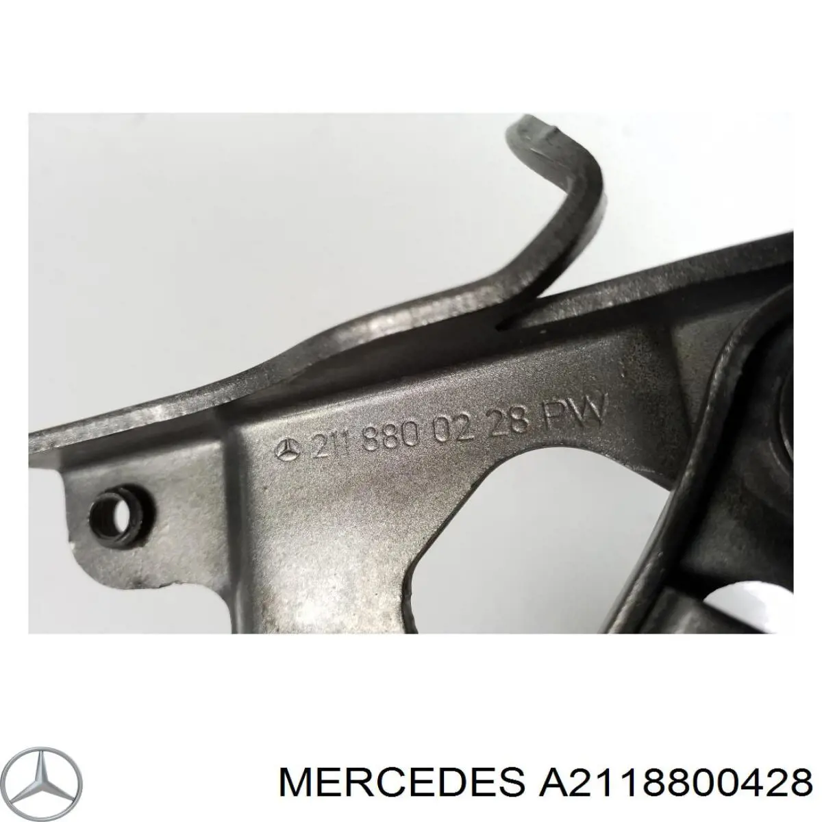 Петля капота, права A2118800428 Mercedes