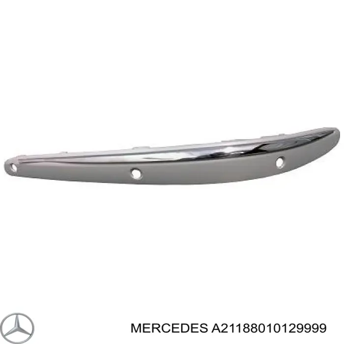 PBZ04030MBR Signeda Молдинг переднього бампера, правий