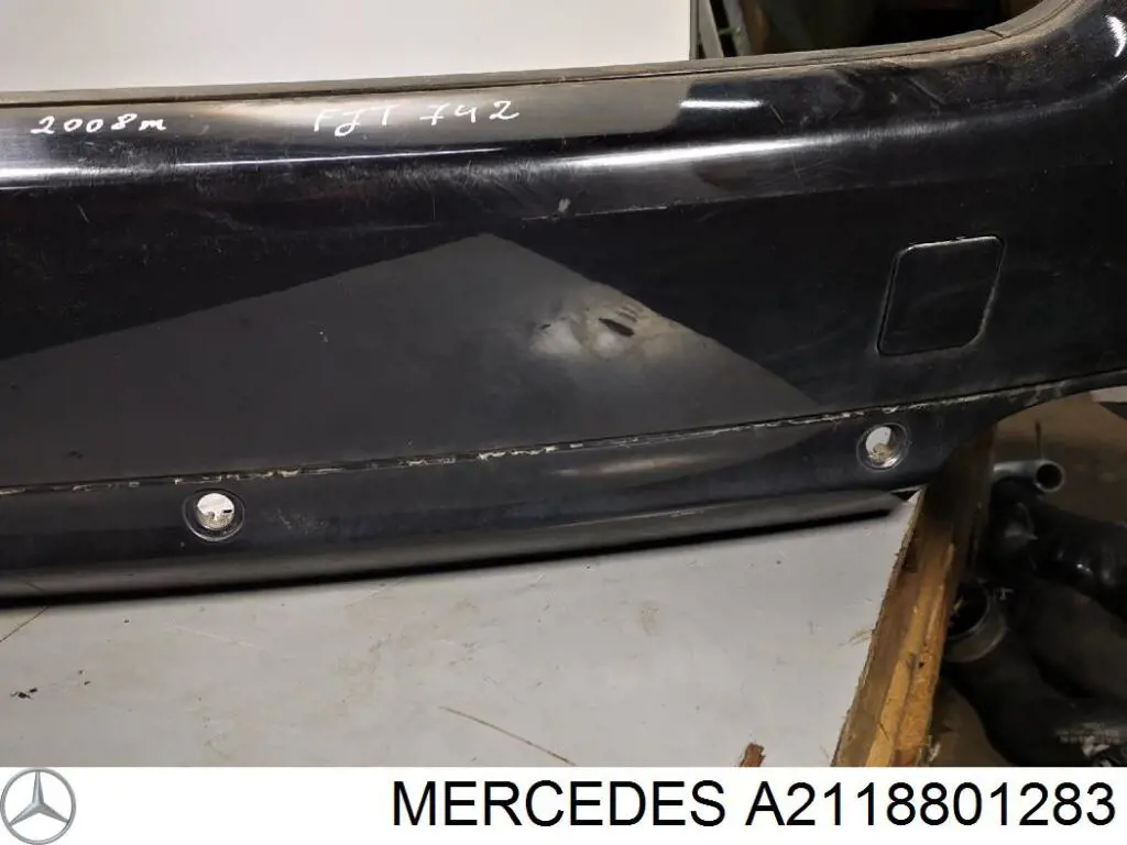 A2118801283 Mercedes Буфер (бампер) задній