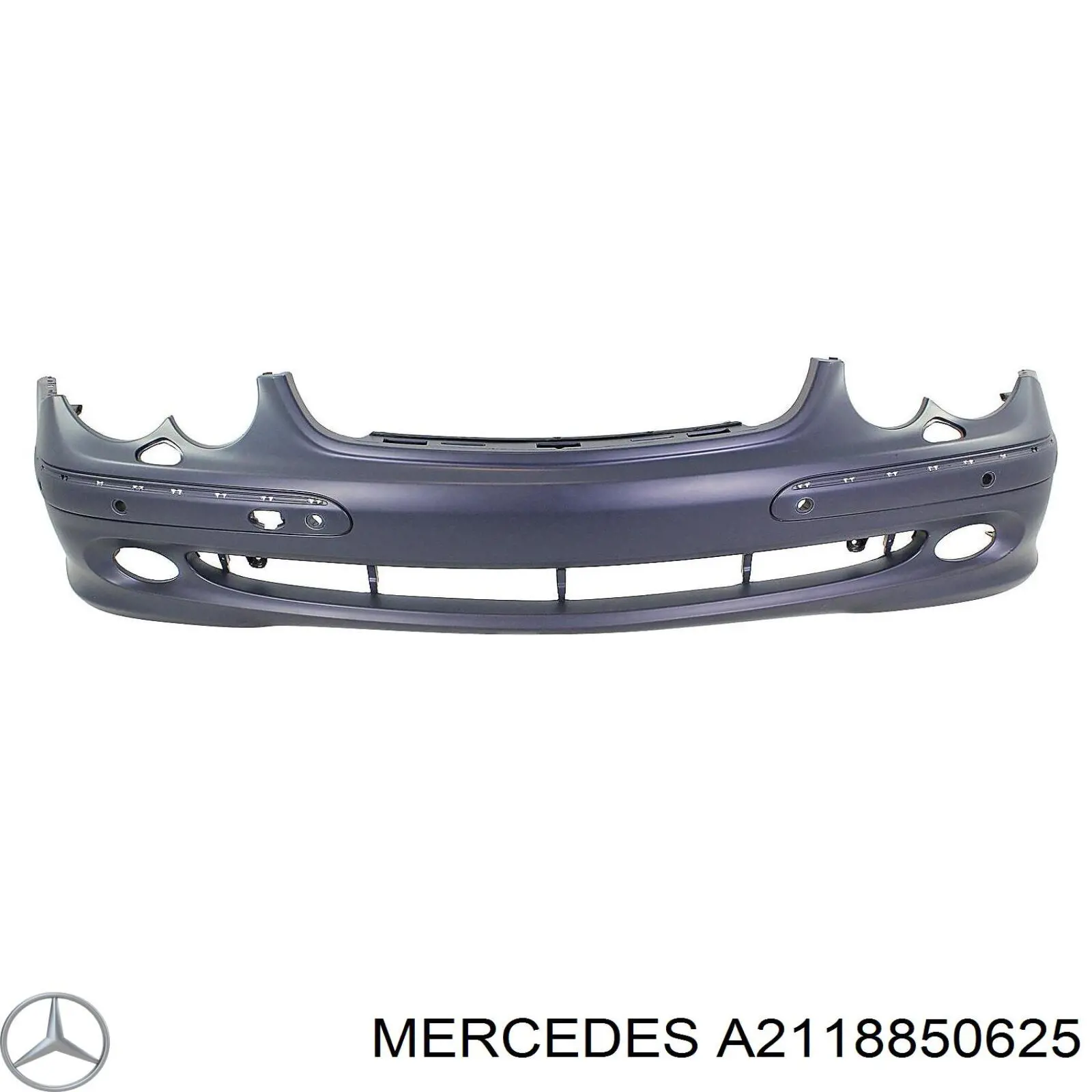 2118850625 Mercedes бампер передній