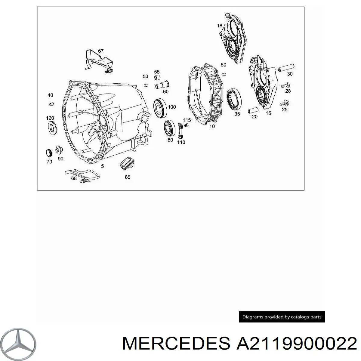  A2119900022 Mercedes