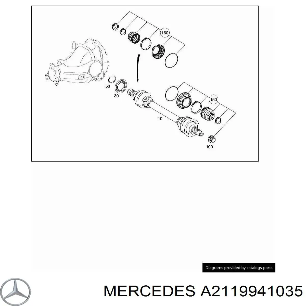 A2119941035 Mercedes 