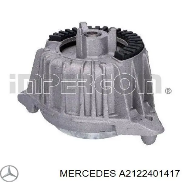 Подушка (опора) двигуна, ліва Mercedes A2122401417