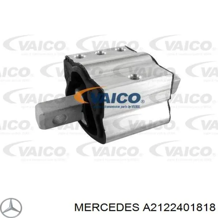 Подушка трансмісії (опора коробки передач), задня Mercedes A2122401818