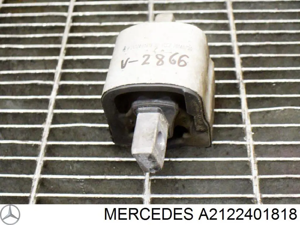 Купити A2122401818 Mercedes Подушка трансмісії (опора коробки передач), задня