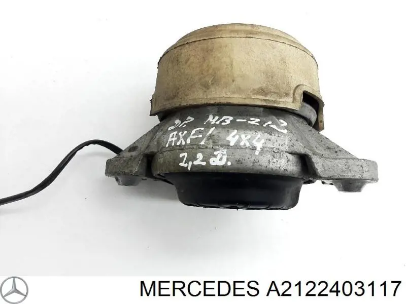Купити A2122403117 Mercedes Подушка (опора) двигуна, права