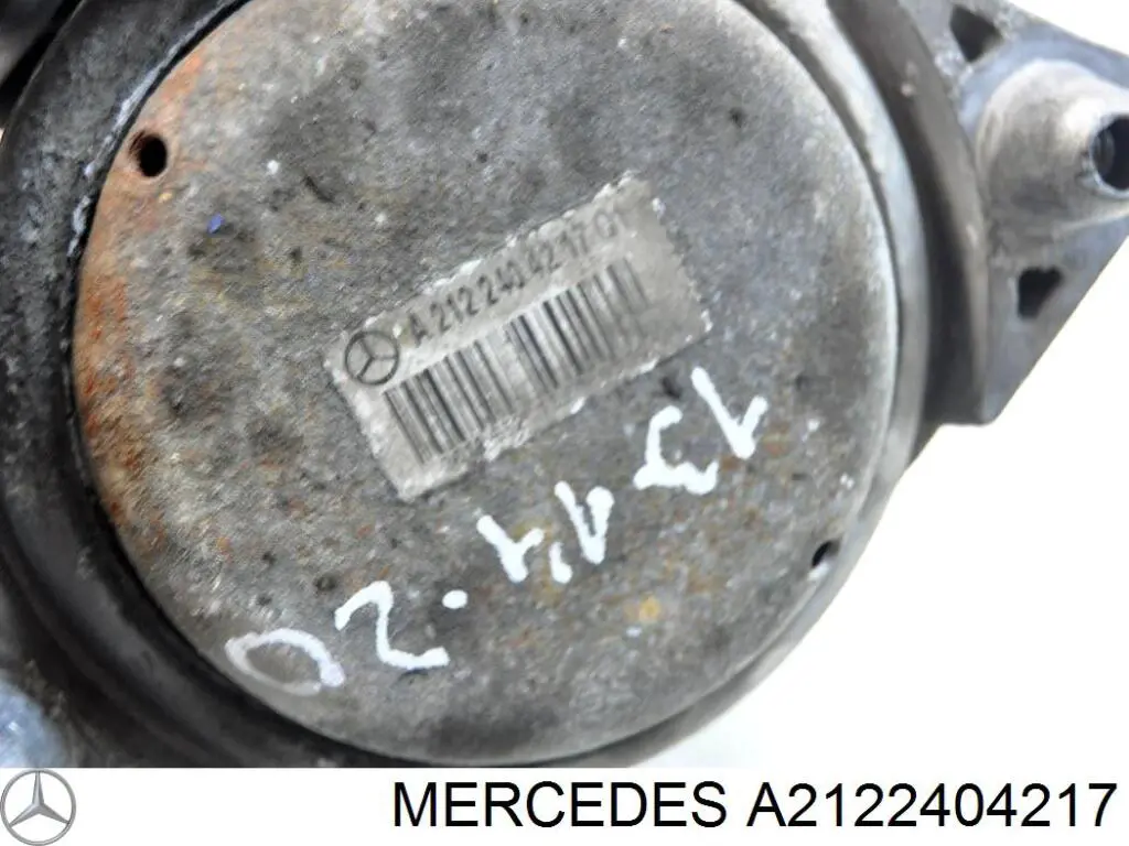 Подушка (опора) двигуна, права A2122404217 Mercedes