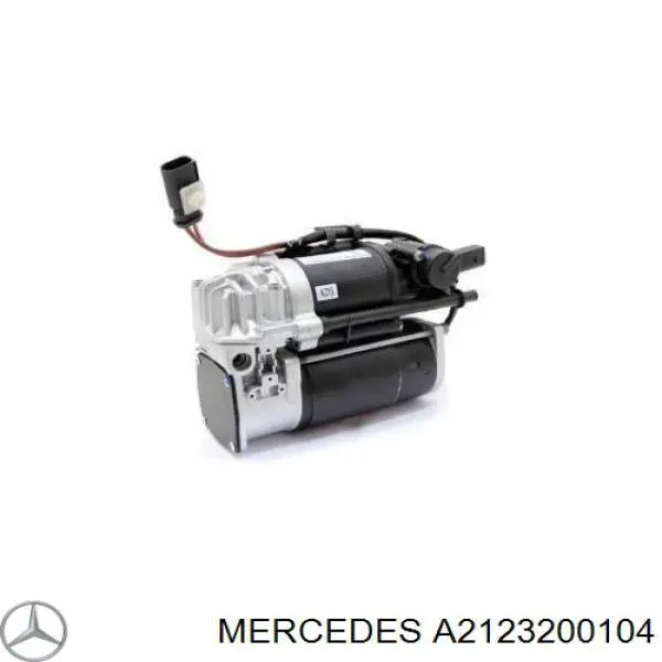 Компресор пневмопідкачкою (амортизаторів) Mercedes A2123200104 ціна, від 215.37 USD
