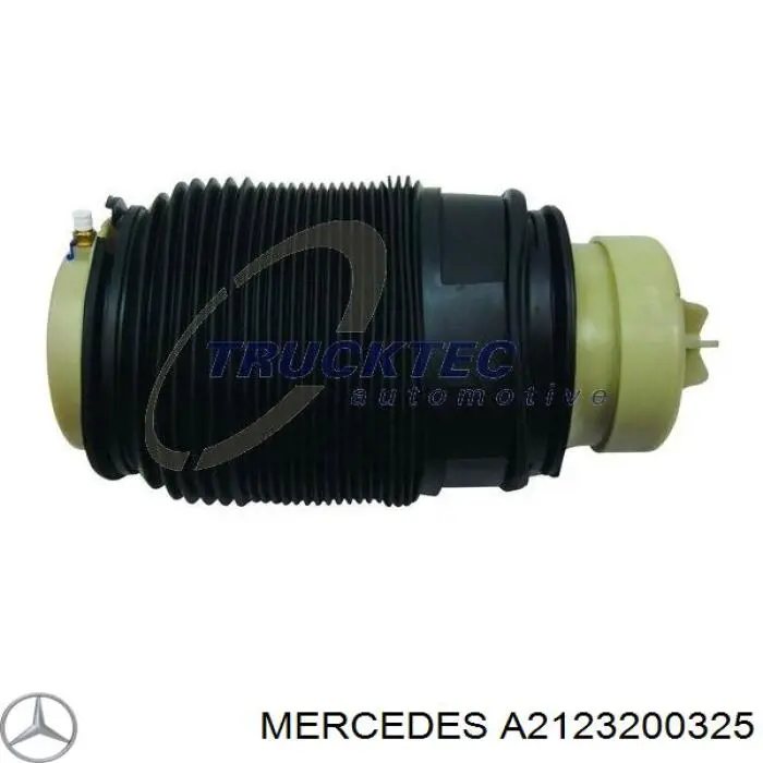 Купити A2123200325 Mercedes Пневмоподушка/Пневморессора моста заднього