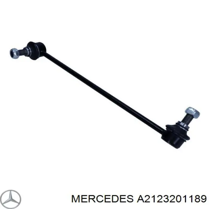 Купити A2123201189 Mercedes Лінк стабілізатора, переднього, лівий