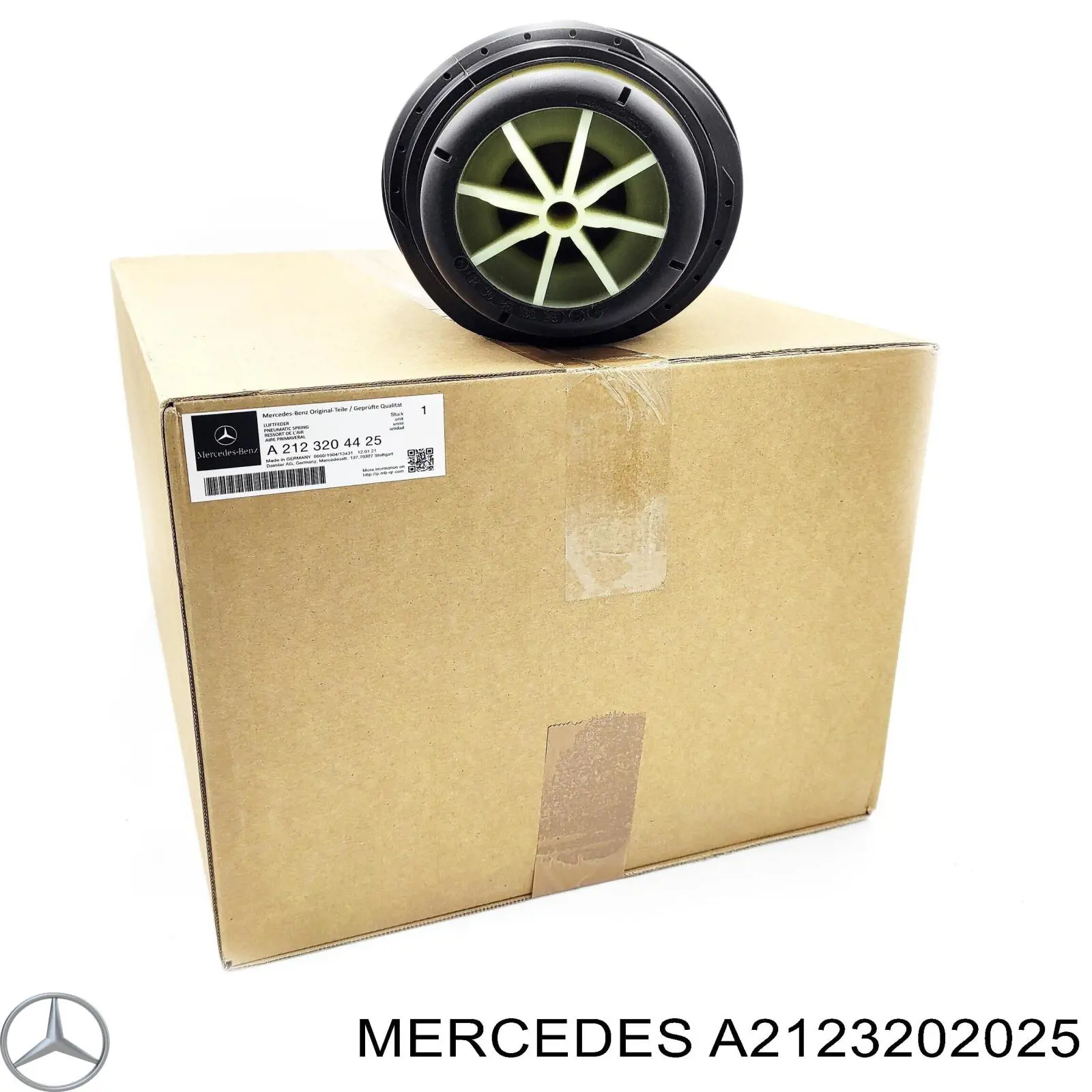 Пневмоподушка/Пневморессора моста заднього A2123202025 Mercedes