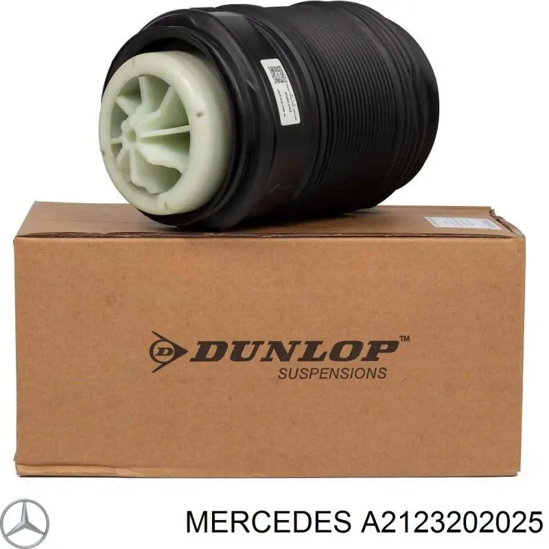 Купити A2123202025 Mercedes Пневмоподушка/Пневморессора моста заднього