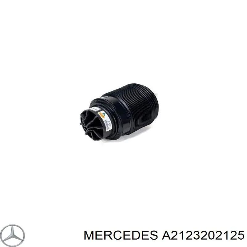 Купити A2123202125 Mercedes Пневмоподушка/Пневморессора моста заднього
