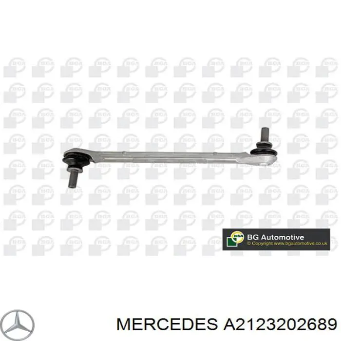 A2123202689 Mercedes стійка стабілізатора переднього, права