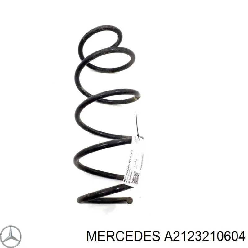 A2123210604 Mercedes пружина передня