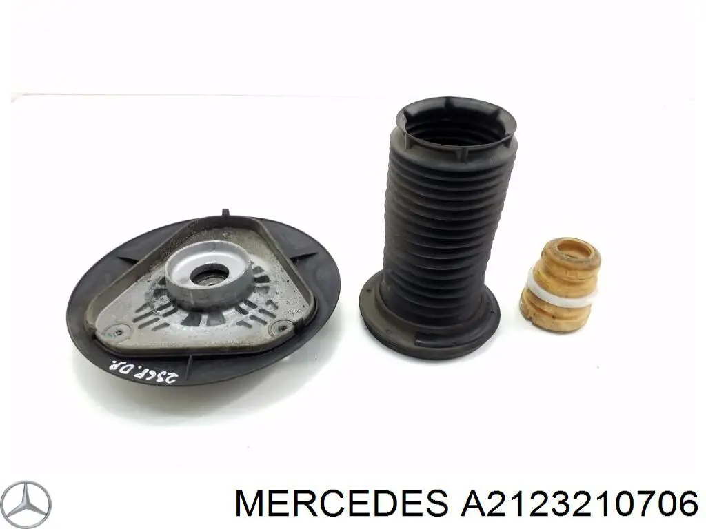 Купити A2123210706 Mercedes Буфер-відбійник амортизатора переднього