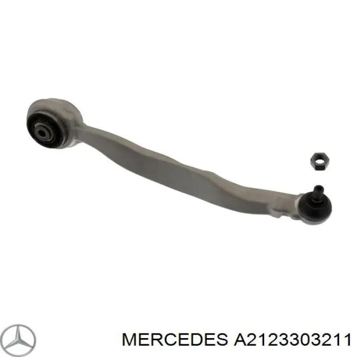 Важіль передньої підвіски нижній, правий Mercedes A2123303211 ціна, від 75.40 USD
