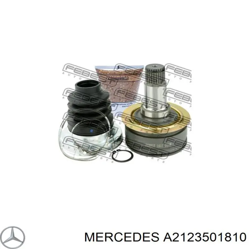 Купити A2123501810 Mercedes Піввісь задня