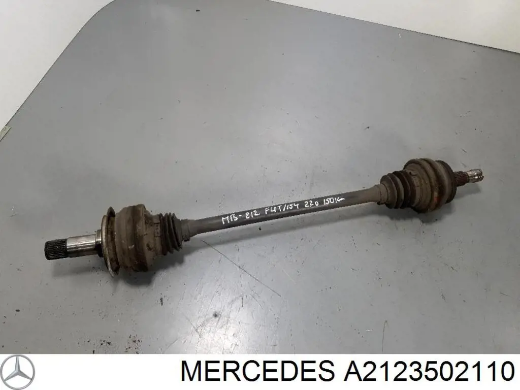 Приводи задніх коліс Mercedes A2123502110 ціна, від 230.26 USD