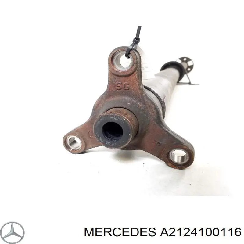 Вал карданний задній, у зборі Mercedes A2124101816 ціна, від 94.46 USD