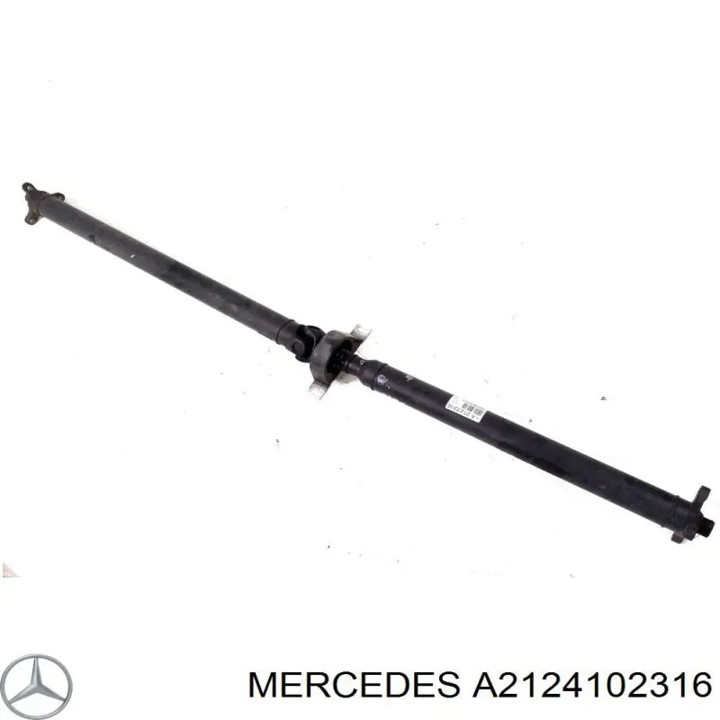 Вал карданний задній, у зборі Mercedes A2124102316 ціна, від 63.27 USD