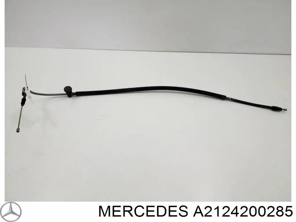 Купити A2124200285 Mercedes Трос ручного гальма, проміжний