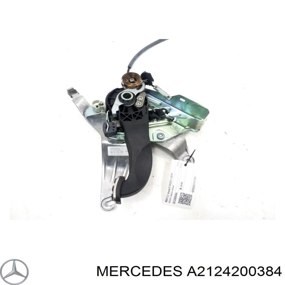 A2124200384 Mercedes Привід гальма стоянки (управління ручним гальмом)