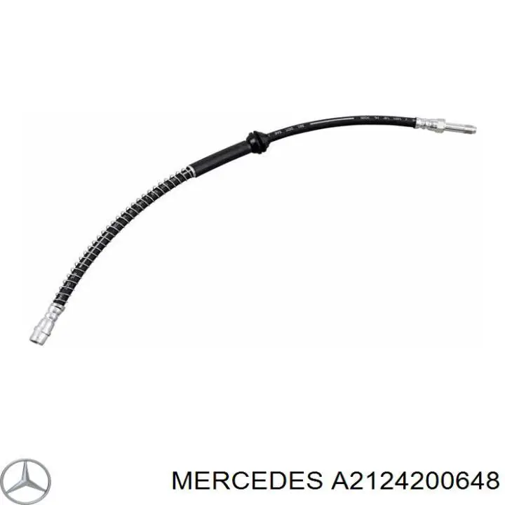 Шланг гальмівний передній Mercedes A2124200648 ціна, від 24.28 USD