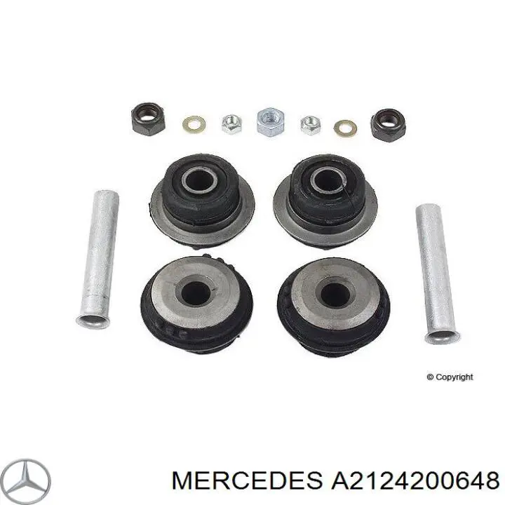 Купити A2124200648 Mercedes Гальмівні шланги передні