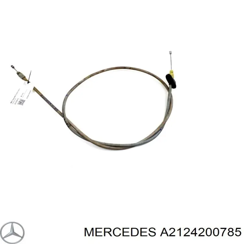 Купити A2124200785 Mercedes Трос ручного гальма передній