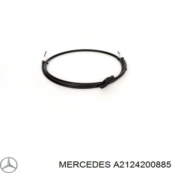 Трос ручного гальма передній A2124200885 Mercedes