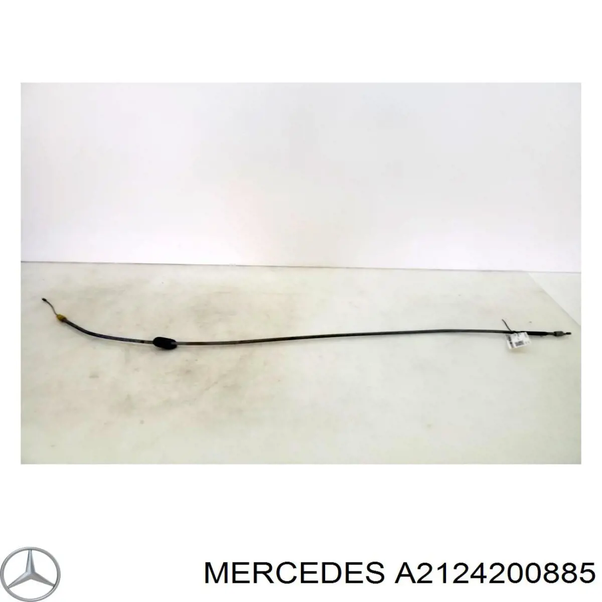 Трос стоянкового гальма передній Mercedes A2124200885 ціна, від 14.65 USD