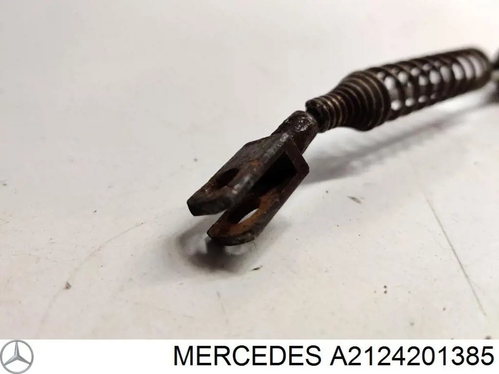 A2124201385 Mercedes Трос ручного гальма задній, правий/лівий