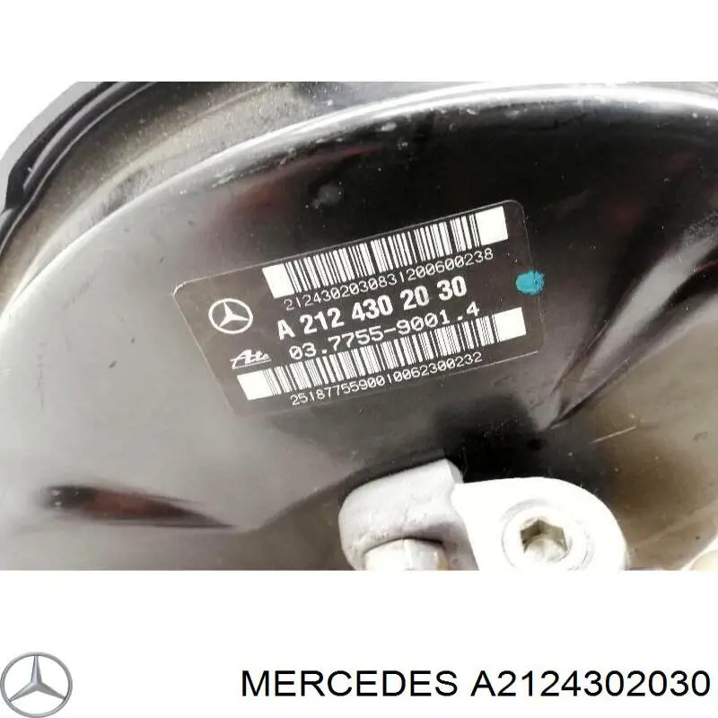 A2124302030 Mercedes підсилювач гальм вакуумний