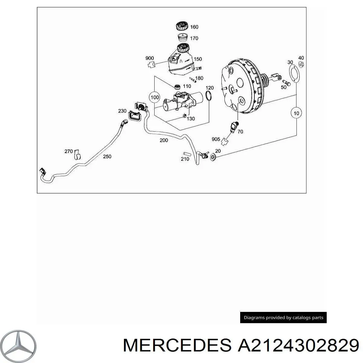  A2124302829 Mercedes