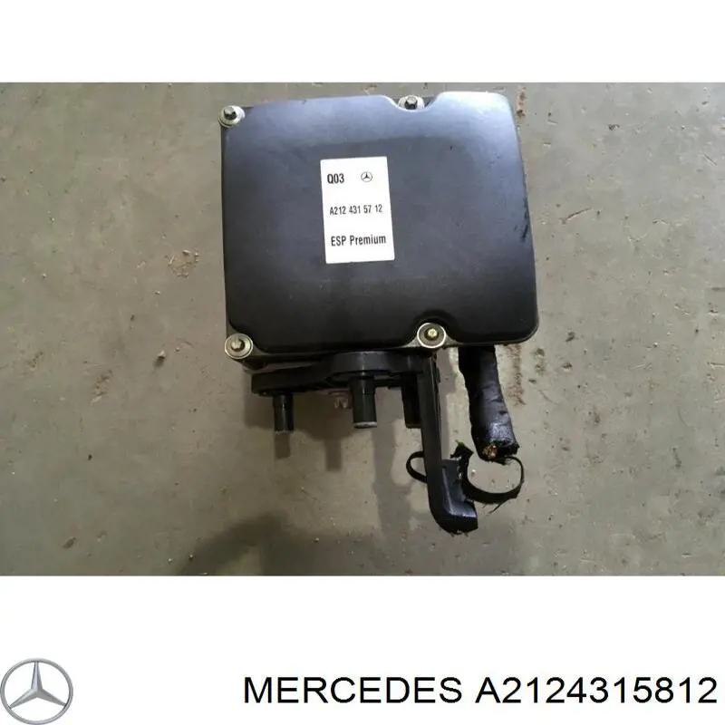 Блок АБС гідравлічний Mercedes A2124315812 ціна, від 1309.20 USD