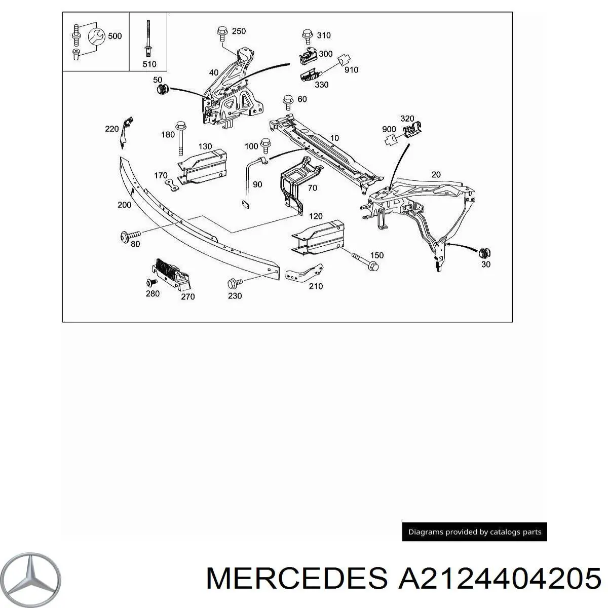 A2124404205 Mercedes 