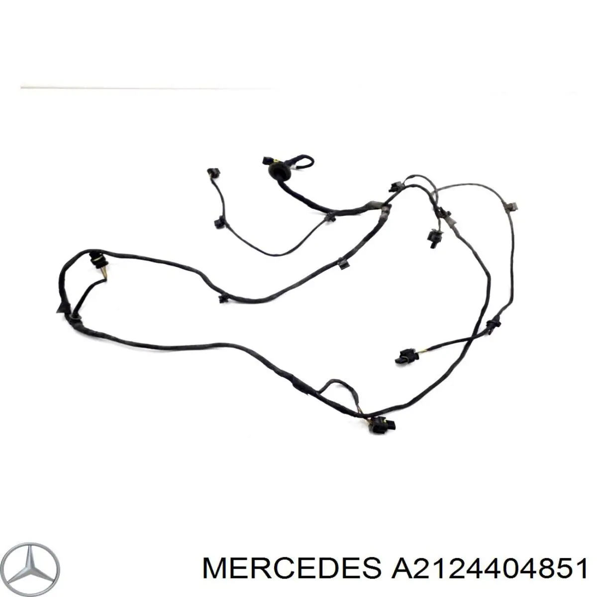 Купити A2124404851 Mercedes Кабель/дріт парктроника бампера, заднього