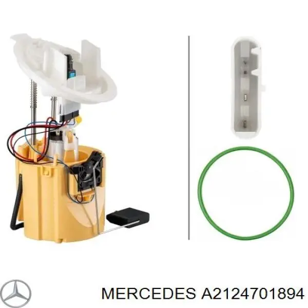 Модуль бензонасоса Mercedes A2124701894 ціна, від 127.97 USD