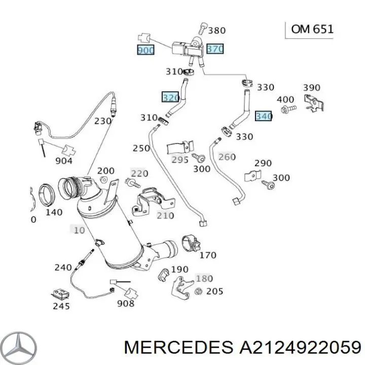A2124922059 Mercedes 