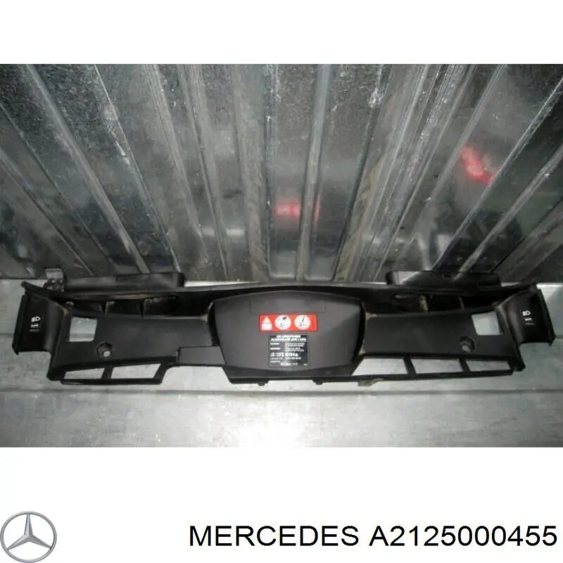 A2125000455 Mercedes Повітрозабірник повітряного фільтра