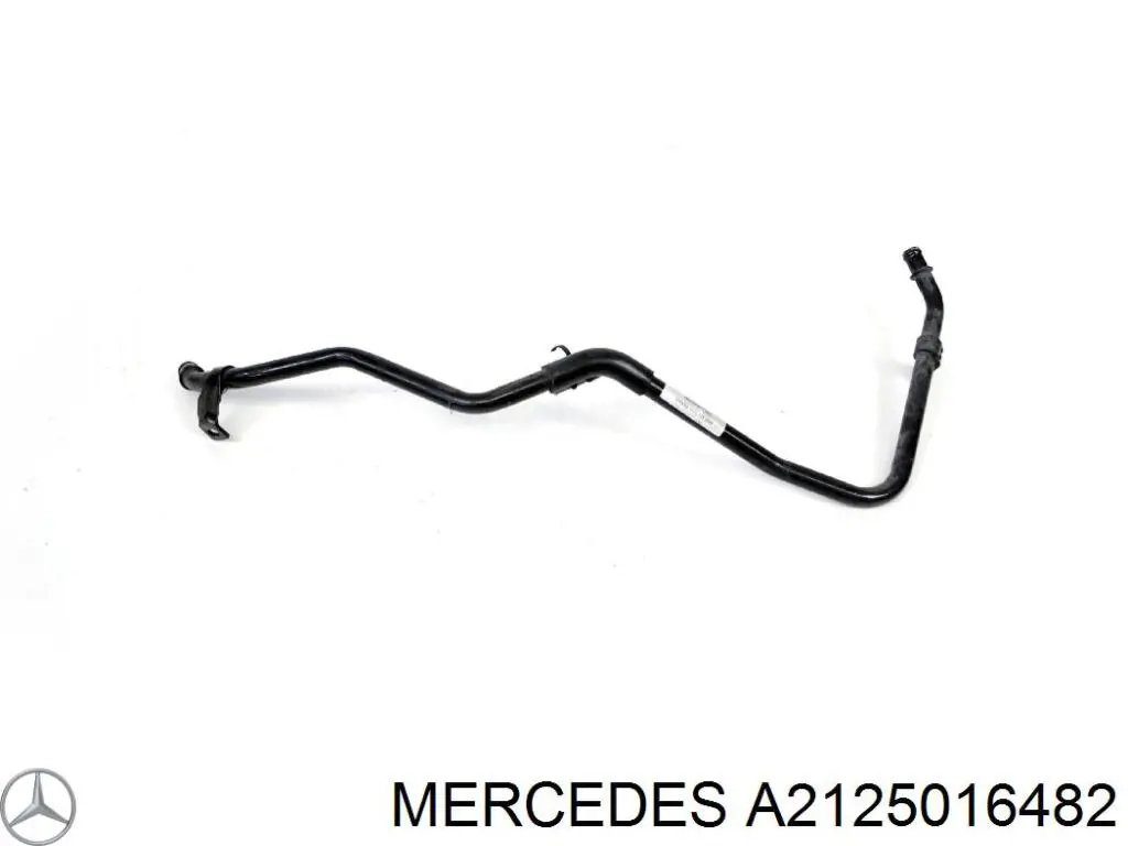 Шланг/патрубок радіатора охолодження, верхній Mercedes A2125016482 ціна, від 17.38 USD