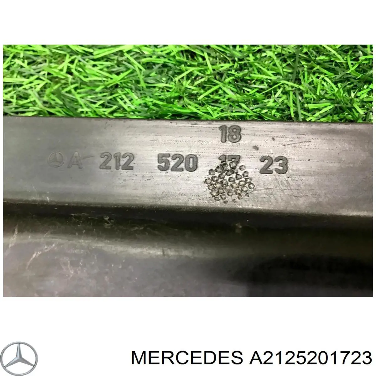 A2125201723 Mercedes Захист двигуна задній
