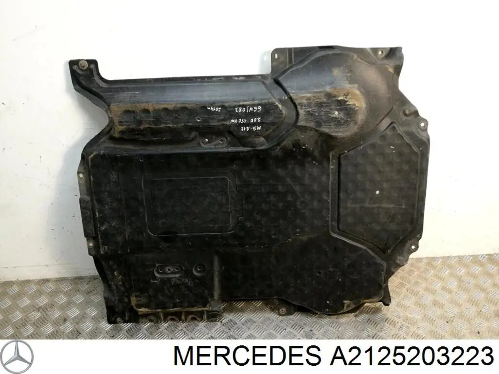 Купити A2125203223 Mercedes Захист двигуна задній