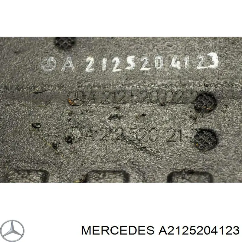 Аеродинамічні обважування Mercedes A2125204123 ціна, від 42.67 USD